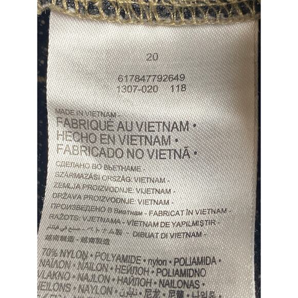 Hurley Boys Khaki Nike Dri Fit 10-inch Inseam Flat Front Shorts Size 20 - Picture 9 of 10